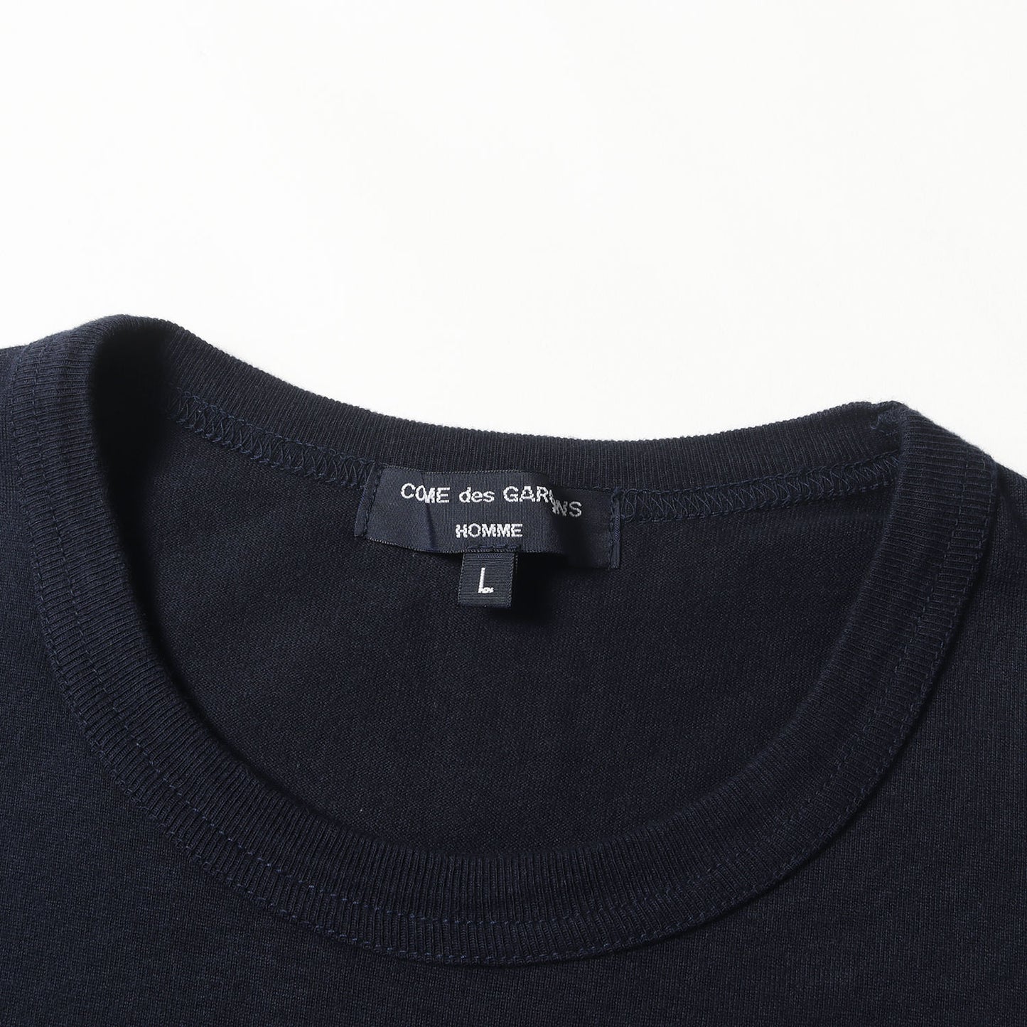 ワンポイント ロゴ バインダーネック Tシャツ (HB-T009)