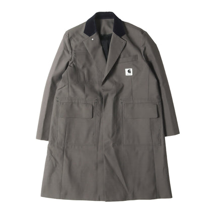 24SS × Carhartt WIP リバーシブル ダックキャンバス チェスター フィールド コート (Suiting Bonding Coat 24-03386M)