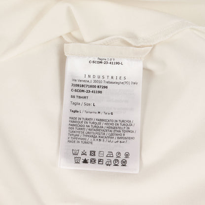 24SS バインダーネック ストレッチ Tシャツ (SS TSHIRT J10918C71600 87296) / SLIM FIT