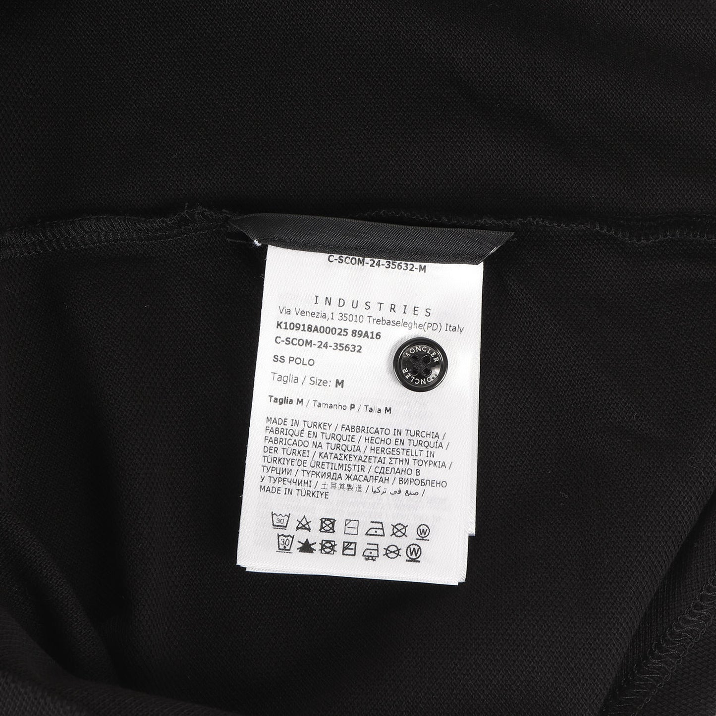 25SS ロゴ 刺繍 カラー 鹿の子 ポロシャツ (SS POLO K10918A0025 89A16)