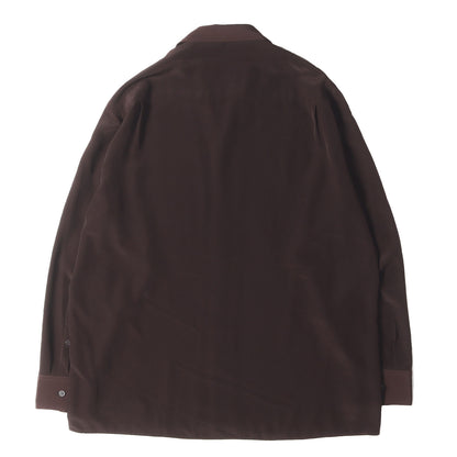 23AW デシン オープンカラー ビッグ シャツ (DECHINE OPEN COLLAR BIG SHIRT 2223-106)