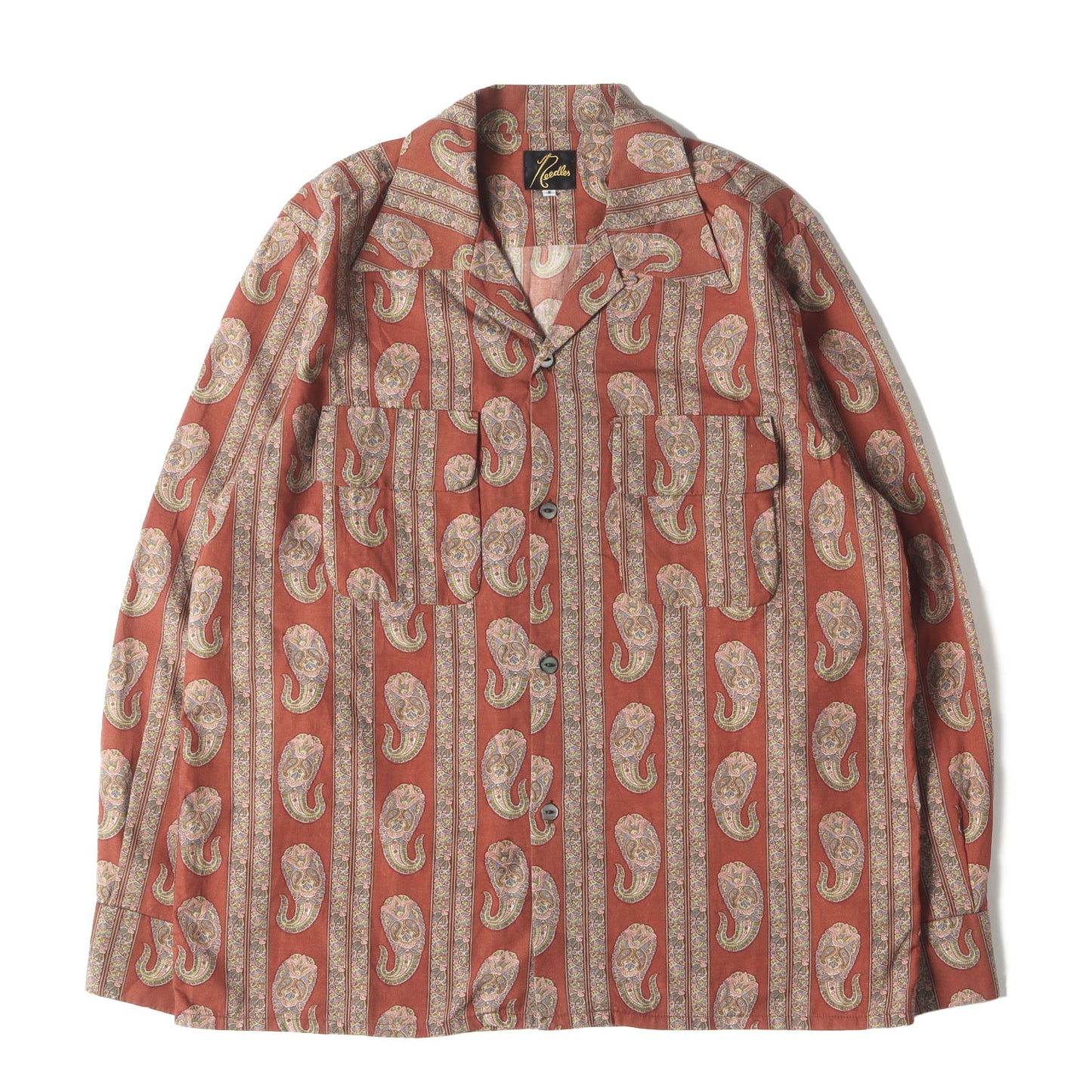 24SS ペイズリー オープンカラー シャツ (Classic Shirt Paisley OT209)