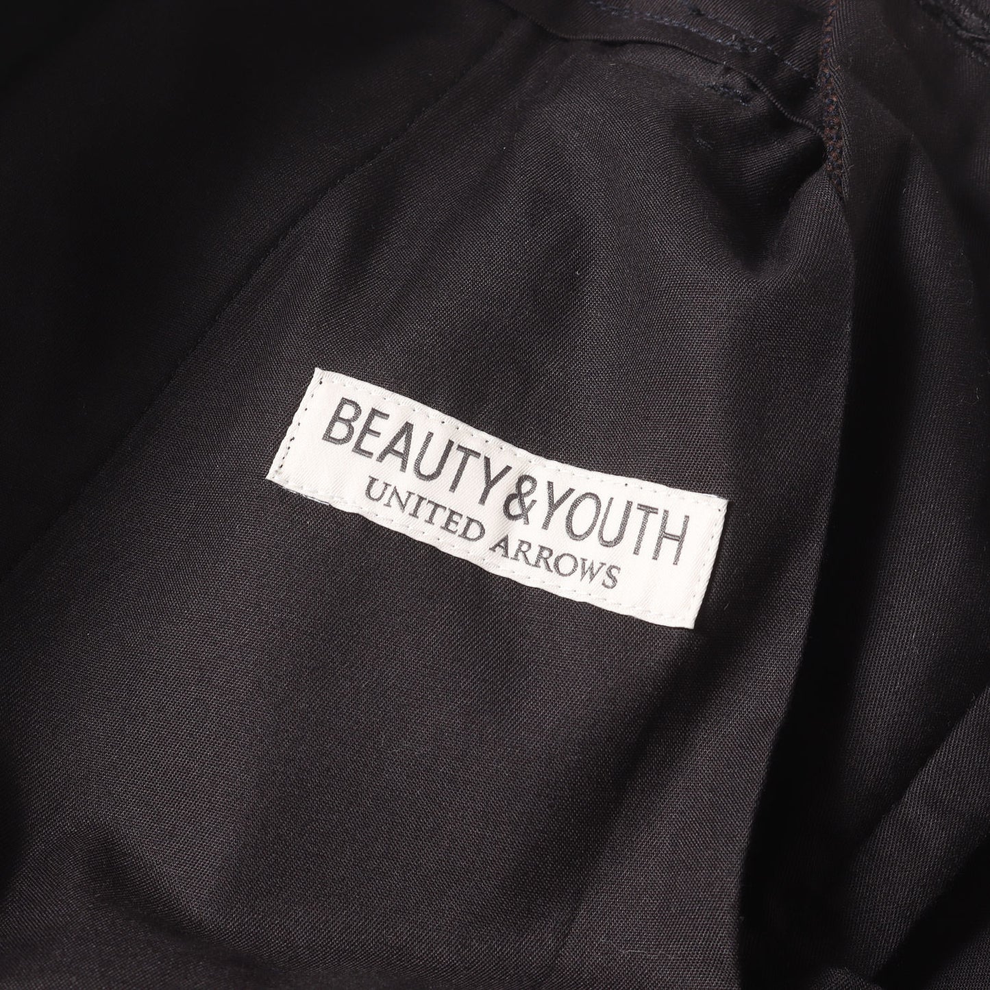 ツータック ウールミックス ワイド ストレート スラックス パンツ (1299-112-6877) / MADE IN JAPAN SAMPLE