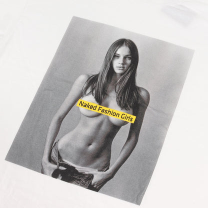 25SS × Stie-lo × Mike Dowson フォトグラフィック Tシャツ (Mike Dowson × Stie-lo Naked Girl Crewneck T-SH 25MND-STL001)