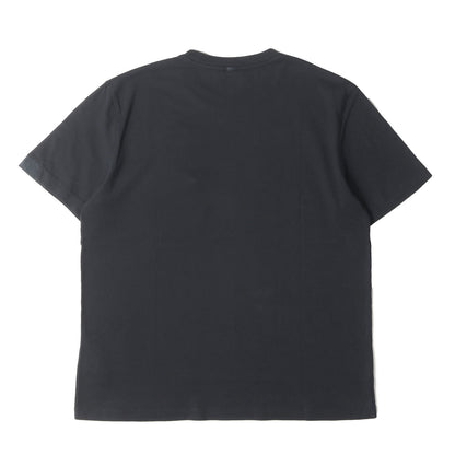 22SS ロゴ スリーブ 異素材 切替 ポケット Tシャツ (JG0118UL-52000-9201) / Laminar