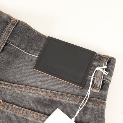 25SS ヴィンテージ ウォッシュ加工 デニム ショート パンツ (デニムショーツ - ルーズフィット FN-MN-SHOR000263)