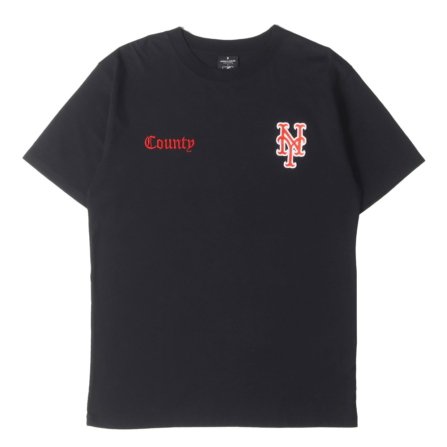 × MLB New York Mets ワッペン ロゴ 刺繍 Tシャツ