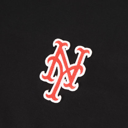 × MLB New York Mets ワッペン ロゴ 刺繍 Tシャツ