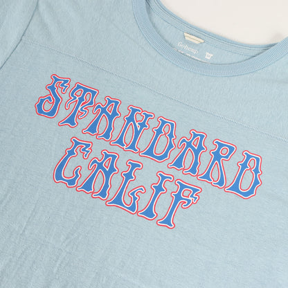 × GO HEMP デッドロゴ ヘンプ コットン フットボール カットソー (GOHEMP × SD Dead Logo Football T)