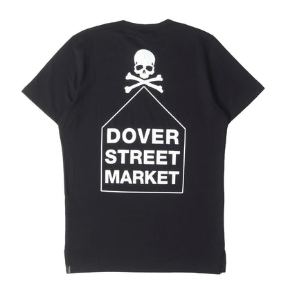 × Dover Street Market クロススカル ロゴ プリント バインダーネック Tシャツ (DMA2-TS07-316 FOR DSM)