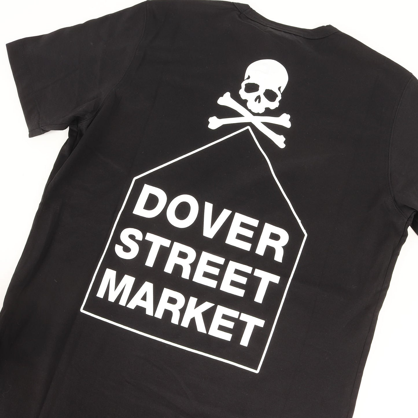 × Dover Street Market クロススカル ロゴ プリント バインダーネック Tシャツ (DMA2-TS07-316 FOR DSM)