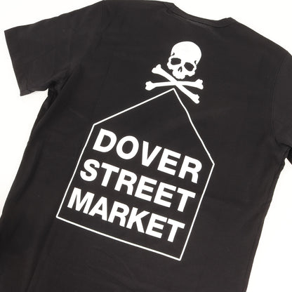 × Dover Street Market クロススカル ロゴ プリント バインダーネック Tシャツ (DMA2-TS07-316 FOR DSM)