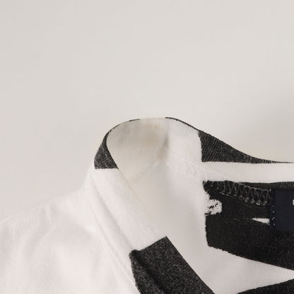 ロゴ ペンイト バインダーネック Tシャツ (HS-T054) / AD2006