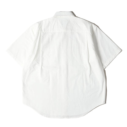 25SS ワイドフィット 5分袖 ボタンダウン シャツ (11-01-0575-301) / JAPANESE FABRIC