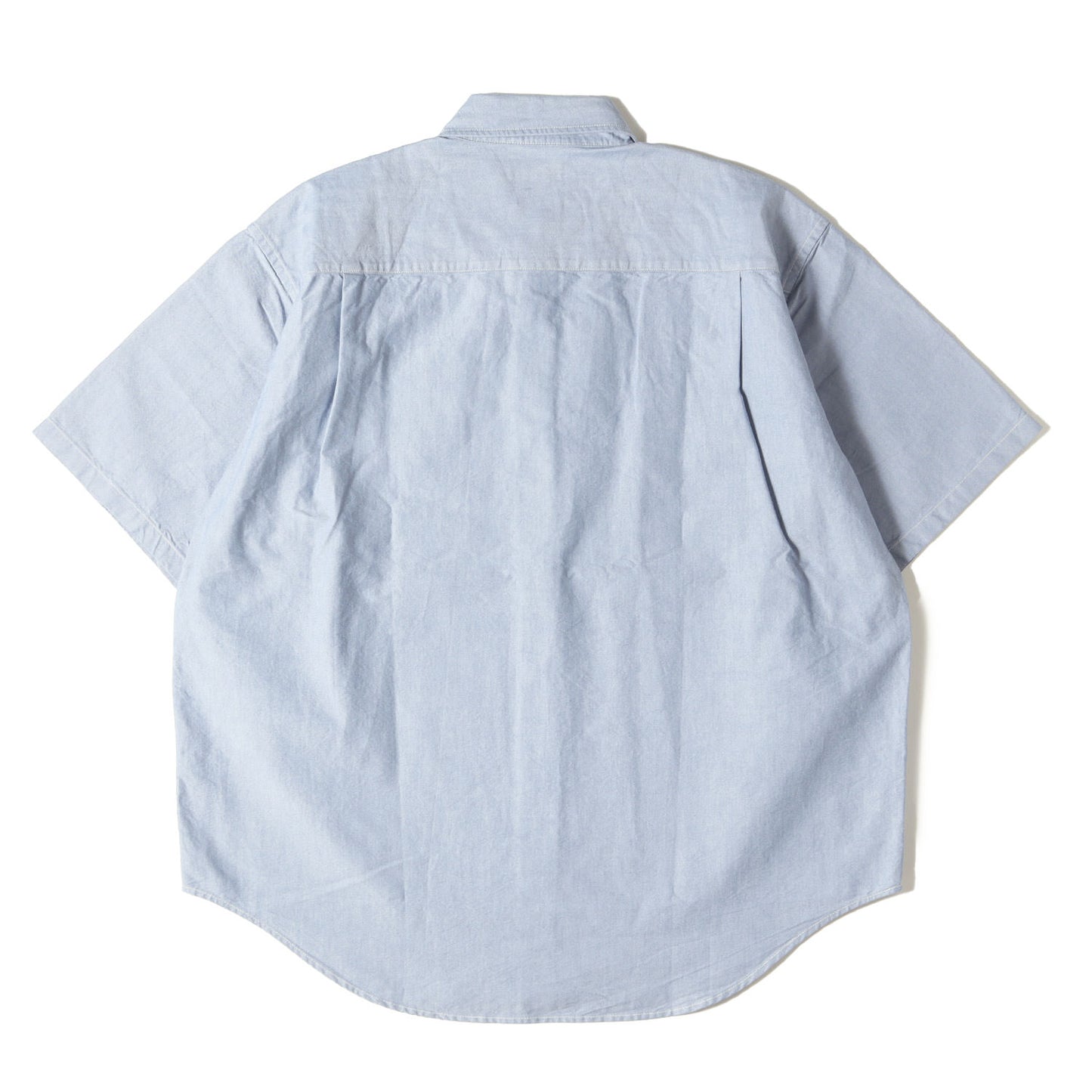 25SS ワイドフィット 5分袖 ボタンダウン シャツ (11-01-0575-301) / JAPANESE FABRIC BEAMS PLUS