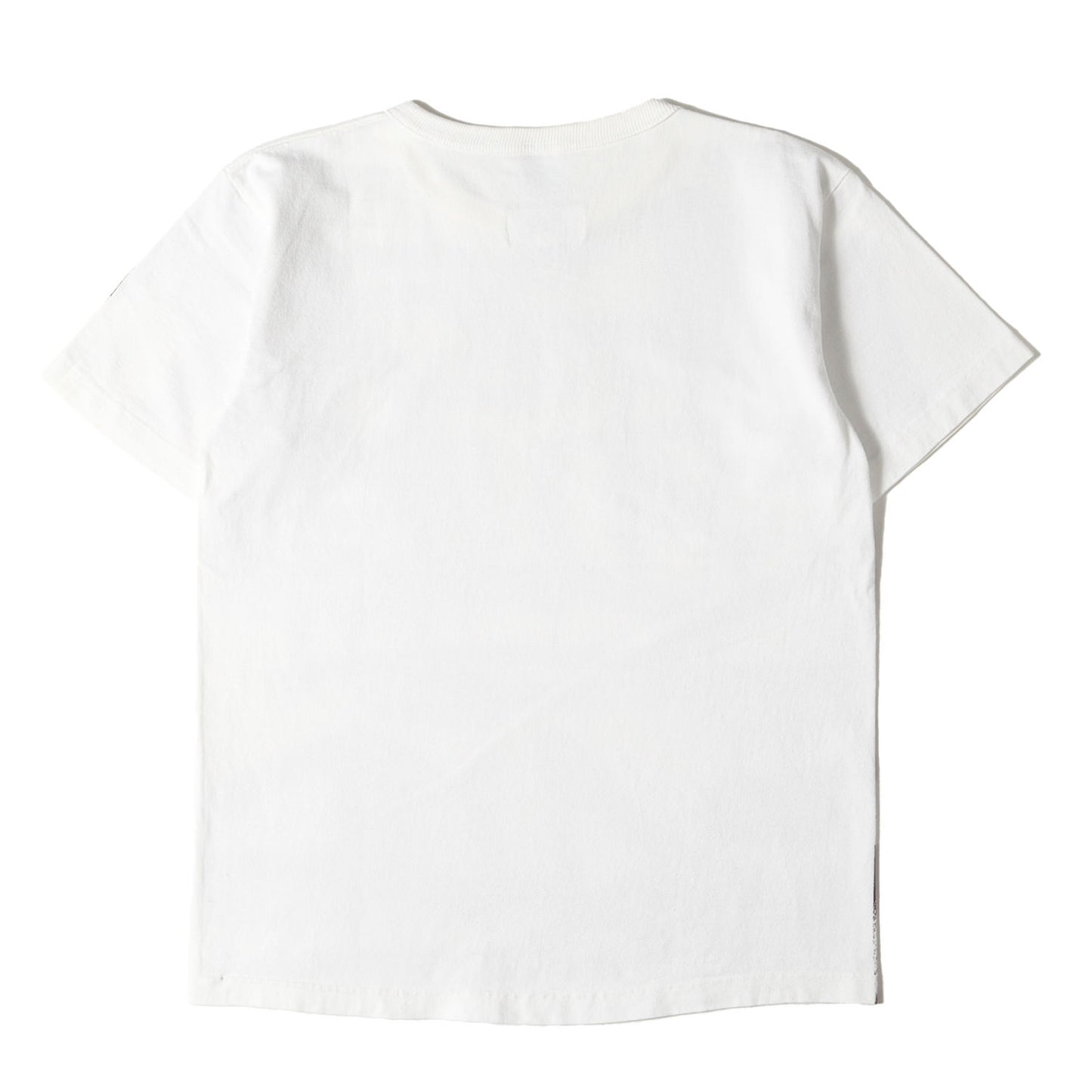 × Champion T1011 グラフィック ペイント ヘビーウェイト バインダーネック Tシャツ / MADE IN USA