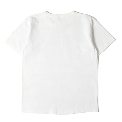× Champion T1011 グラフィック ペイント ヘビーウェイト バインダーネック Tシャツ / MADE IN USA