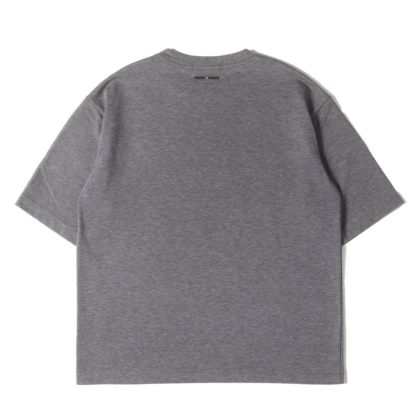 ワンポイント ロゴ ハーフ スリーブ メランジ Tシャツ (268-2906303) / 非売品 MADE IN JAPAN