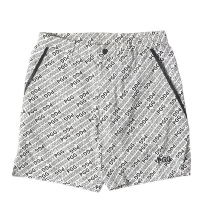 23AW ロゴ 総柄 吸水速乾 ストレッチ ナイロン ショート パンツ (268-3232603)