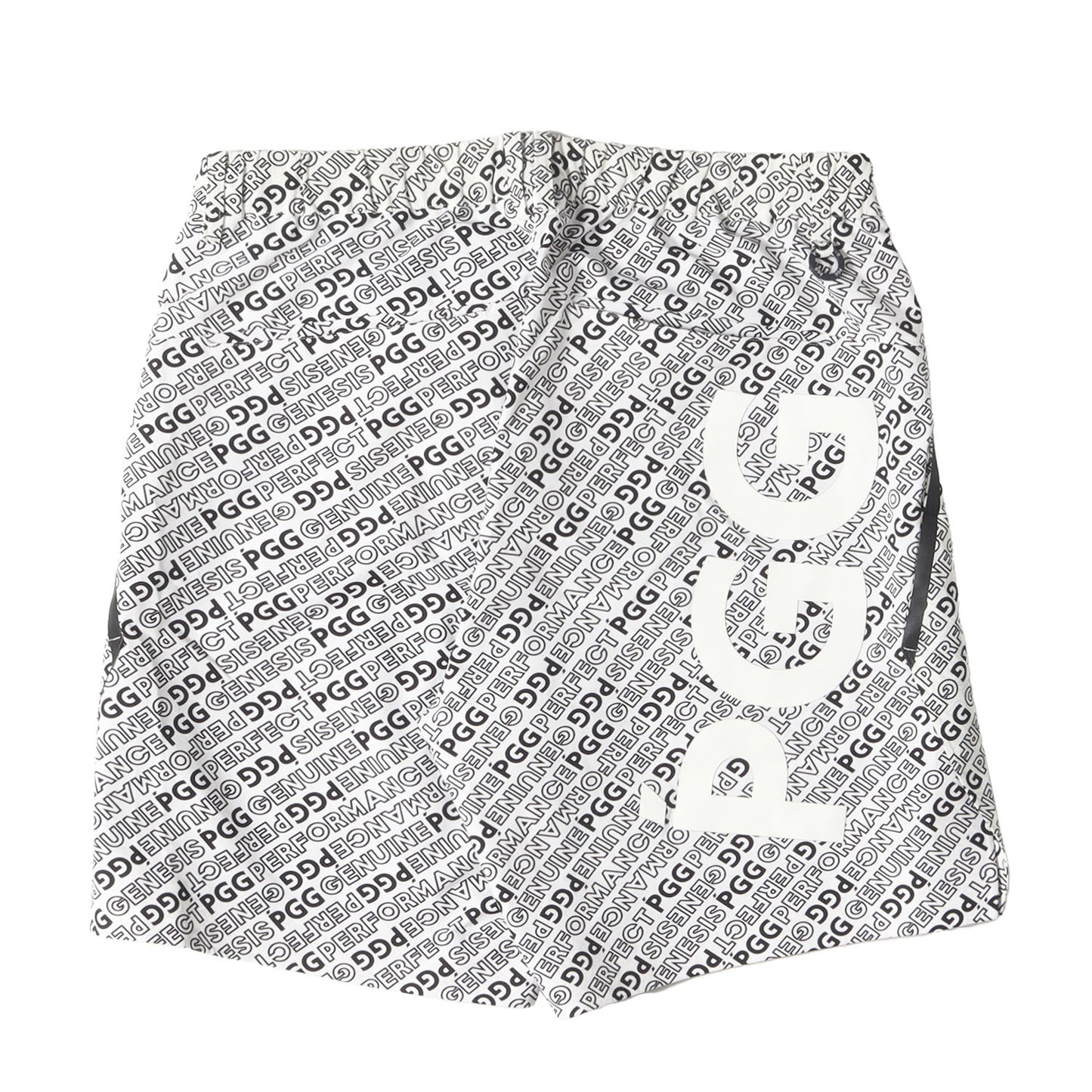 23AW ロゴ 総柄 吸水速乾 ストレッチ ナイロン ショート パンツ (268-3232603)