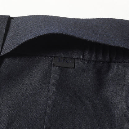 × Lee ベルテッド ポリ デニム スラックス パンツ (268-2106301) / 非売品