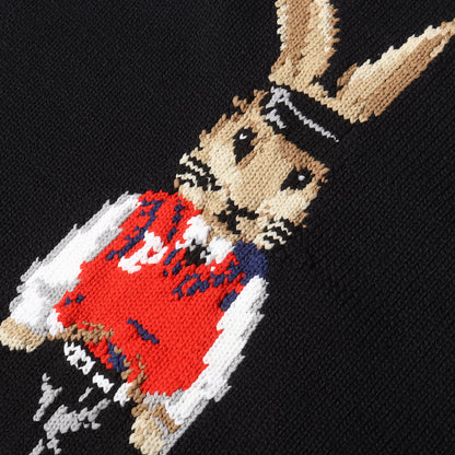 ラビット ジャガード ポリ ニット / 非売品