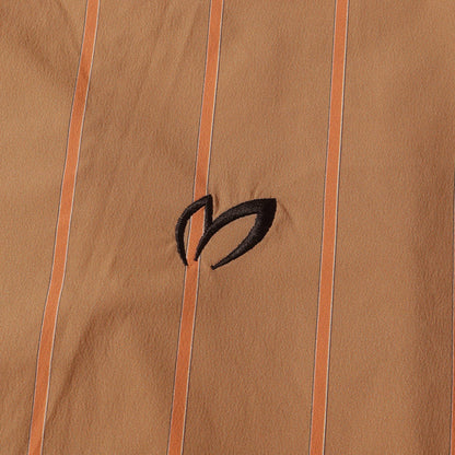 ストライプ ストレッチ タフタ ステンカラー ブルゾン / SAMPLE