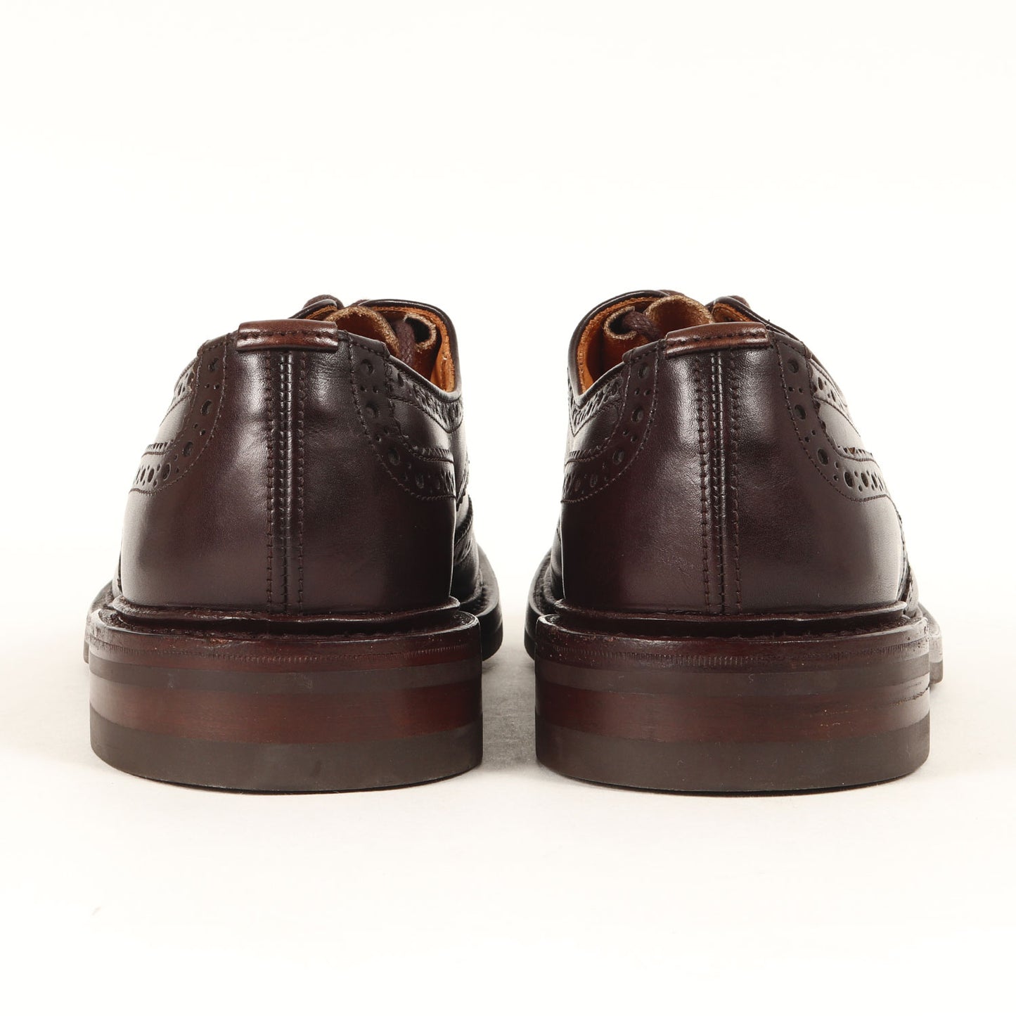 × PEARLY GATES ウイングチップ メダリオン レザー ドレス シューズ (Bourton COUNTRY SHOES M5633)