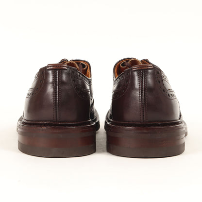 × PEARLY GATES ウイングチップ メダリオン レザー ドレス シューズ (Bourton COUNTRY SHOES M5633)