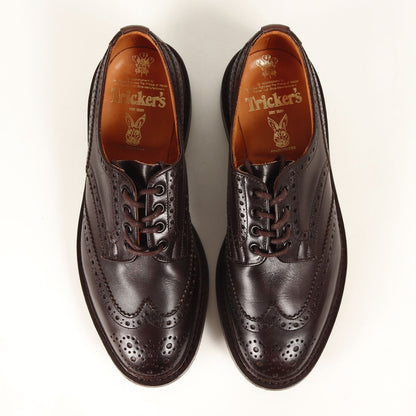× PEARLY GATES ウイングチップ メダリオン レザー ドレス シューズ (Bourton COUNTRY SHOES M5633)