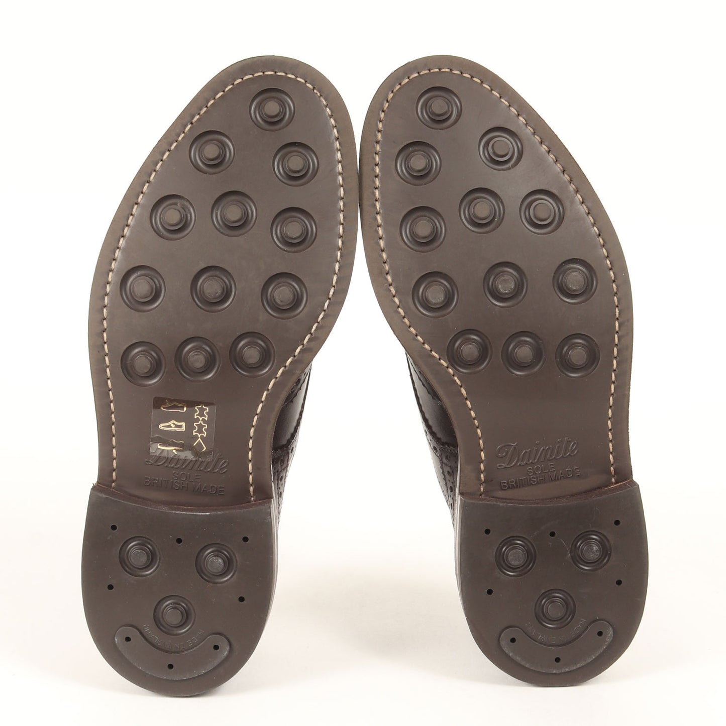 × PEARLY GATES ウイングチップ メダリオン レザー ドレス シューズ (Bourton COUNTRY SHOES M5633)