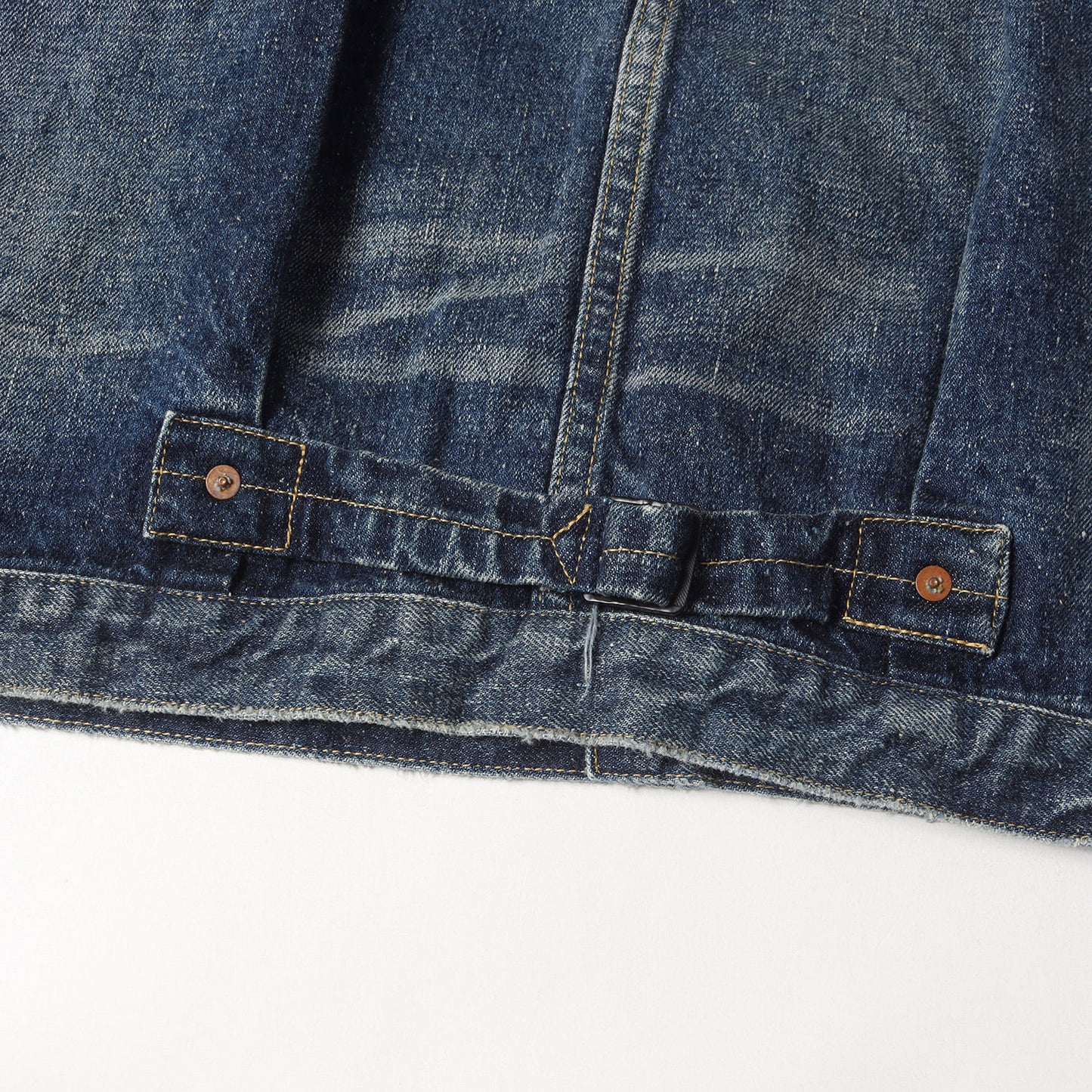 24AW × New Manual ヴィンテージ加工 デニム トラッカー ジャケット (W-NAME JACKET WN-J924)