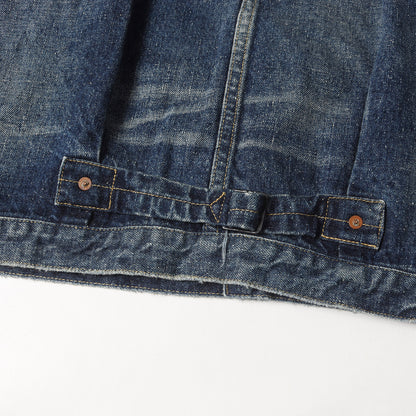 24AW × New Manual ヴィンテージ加工 デニム トラッカー ジャケット (W-NAME JACKET WN-J924)