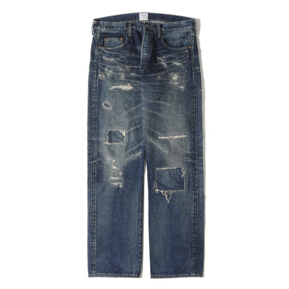 24AW × New Manual ヴィンテージ加工 デニム パンツ (WN-P912) / ボタンフライ