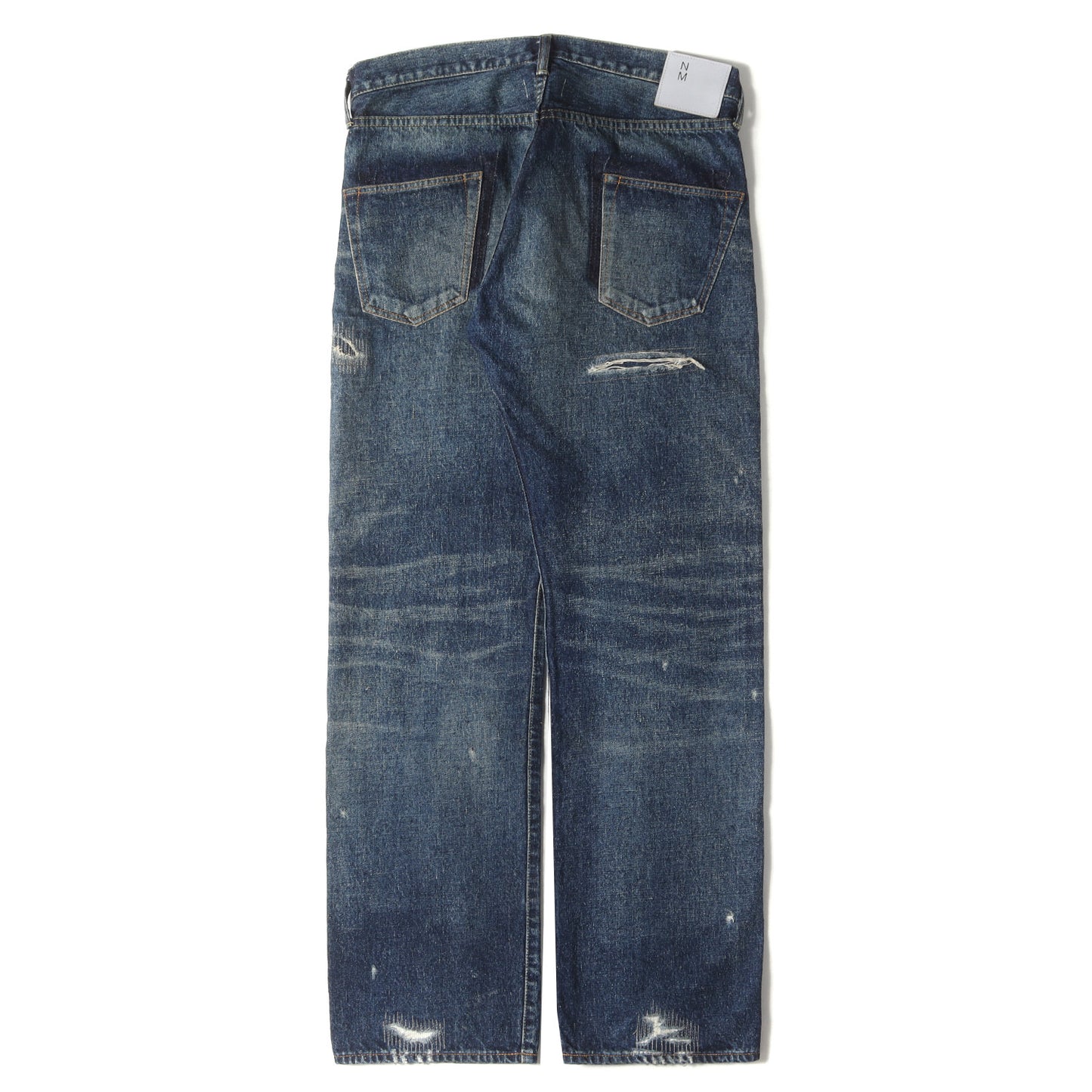 24AW × New Manual ヴィンテージ加工 デニム パンツ (WN-P912) / ボタンフライ