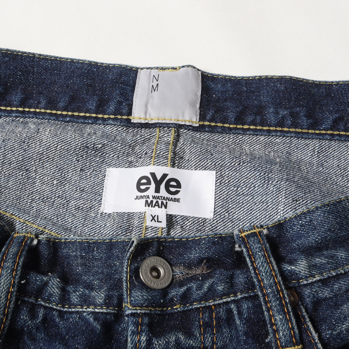 24AW × New Manual ヴィンテージ加工 デニム パンツ (WN-P912) / ボタンフライ