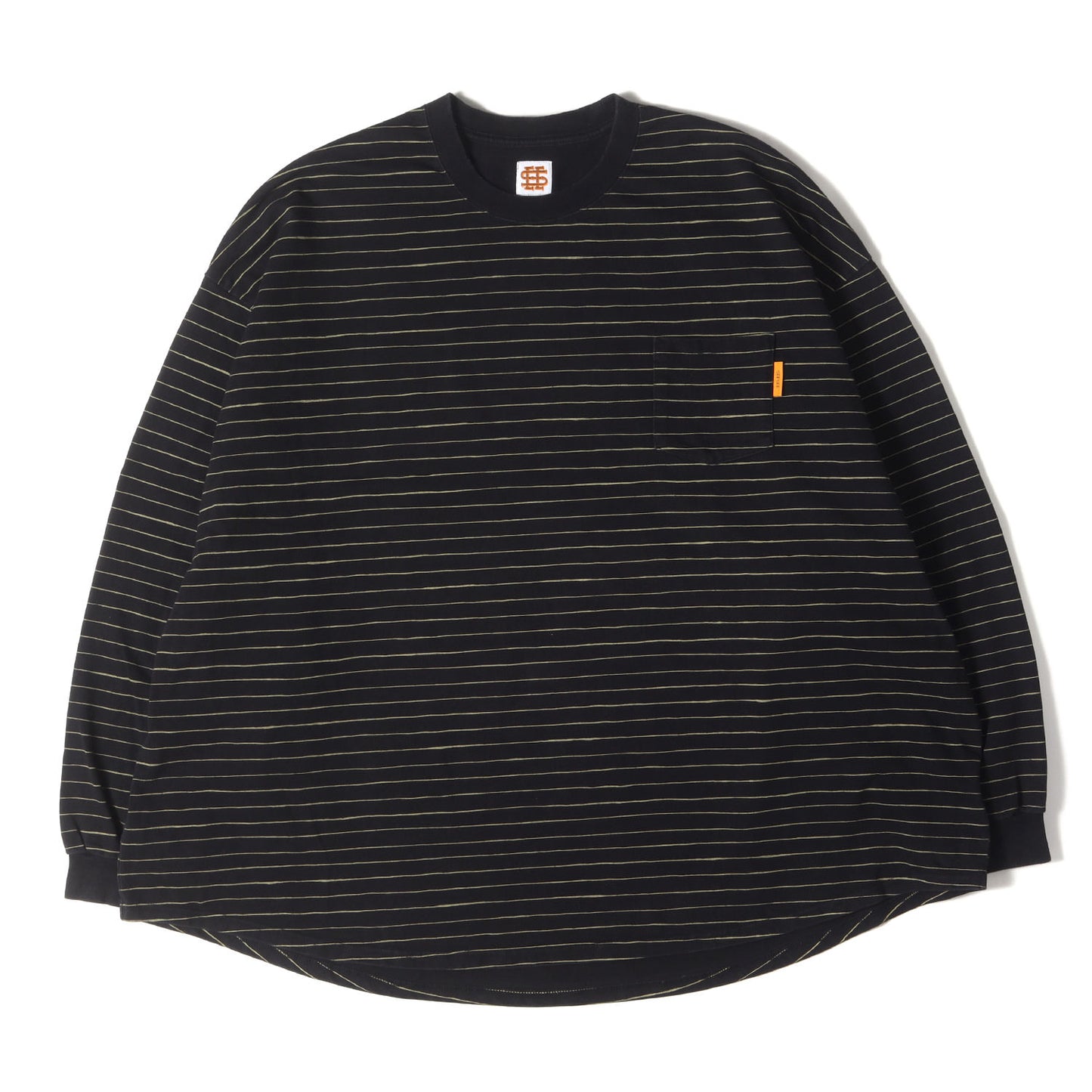 ボーダー 長袖 ポケット Tシャツ