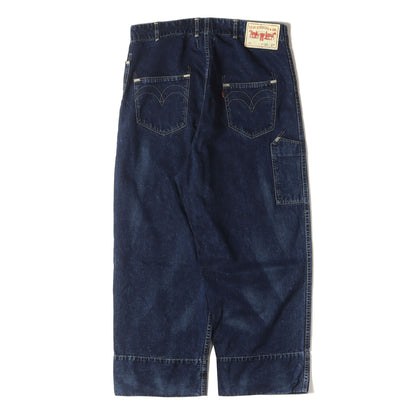 × LEVI'S RED コットンテンセル デニム ワイド ペインター パンツ (WE-P902) / ボタンフライ