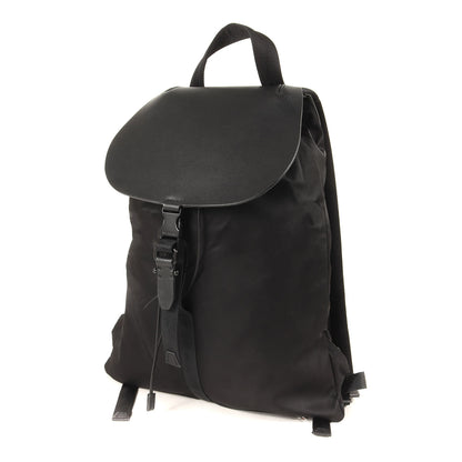 レザー フラップ ナイロン リュック / MADE IN ITALY