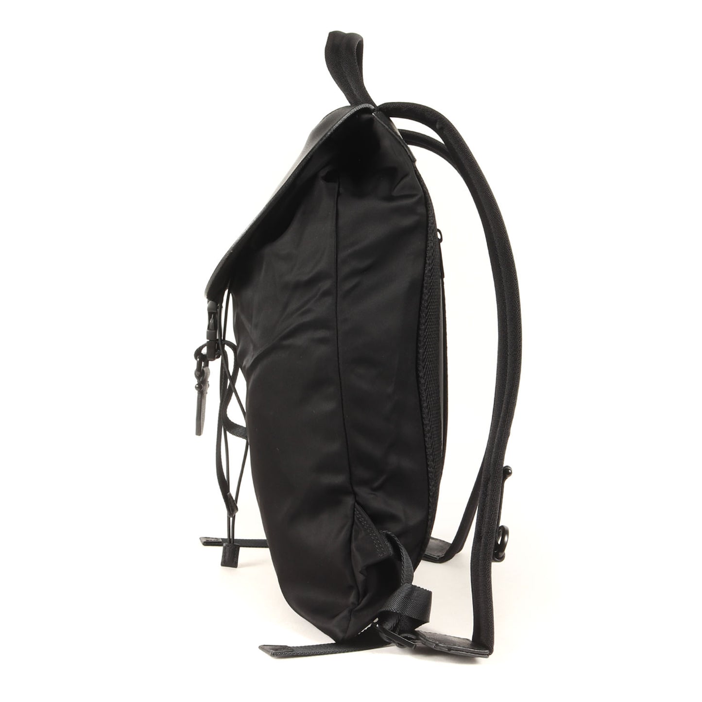 レザー フラップ ナイロン リュック / MADE IN ITALY