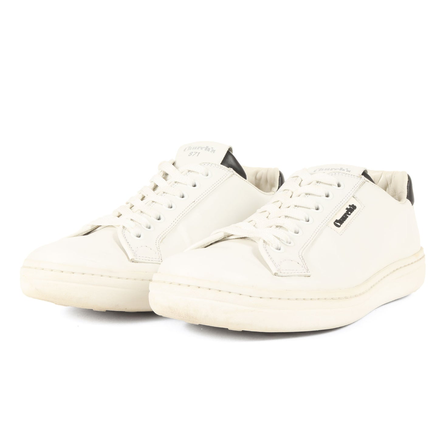 レザー レースアップ コート スニーカー (CH871) / MADE IN ITALY