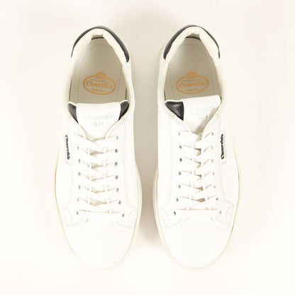 レザー レースアップ コート スニーカー (CH871) / MADE IN ITALY