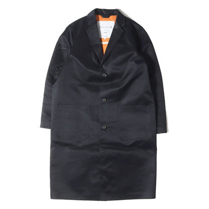 × HYKE ゴム引き 3B チェスター コート (5C) / MADE IN SCOTLAND