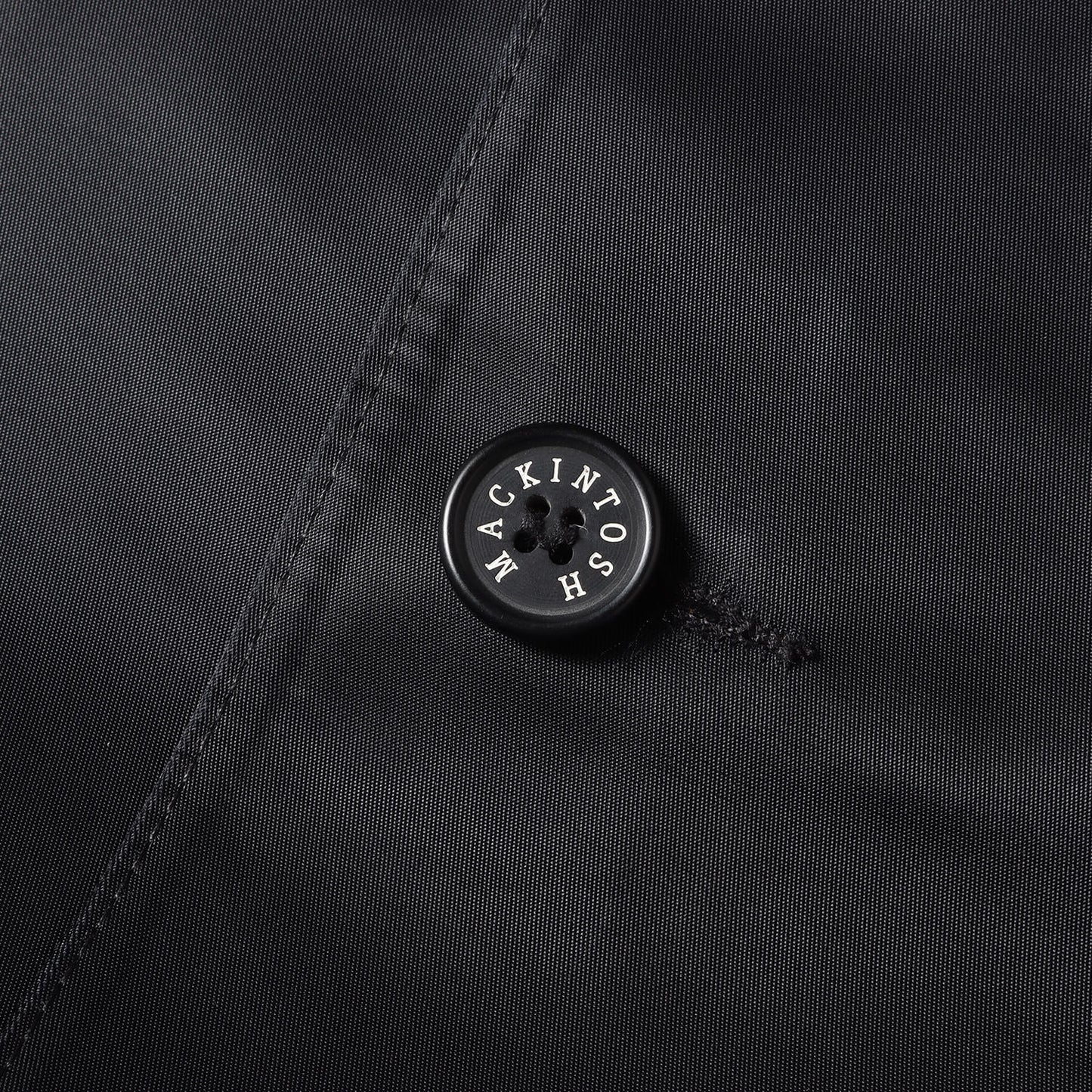 × HYKE ゴム引き 3B チェスター コート (5C) / MADE IN SCOTLAND