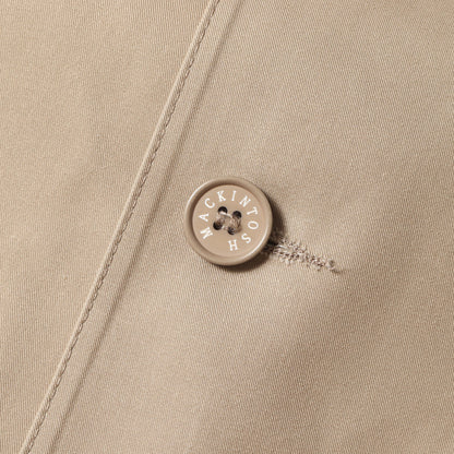 × HYKE ゴム引き 3B チェスター コート (4Z/5D) / MADE IN SCOTLAND