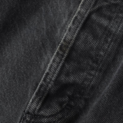 90s テーパード デニム パンツ (CHICAGO) / ボタンフライ