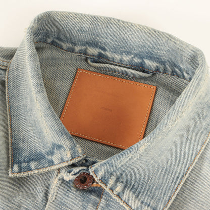 ヴィンテージ加工 デニム トラッカー ジャケット (FADED MODERN DENIM JACKET 23AWJK05)