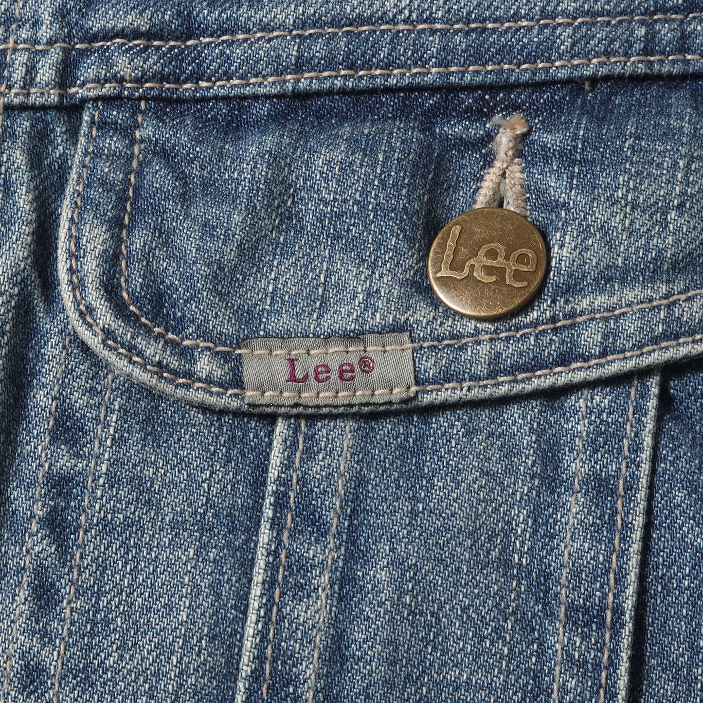 25SS × Lee STORM RIDER アンティーク ウォッシュ デニム ジャケット (153700 LB0583U)