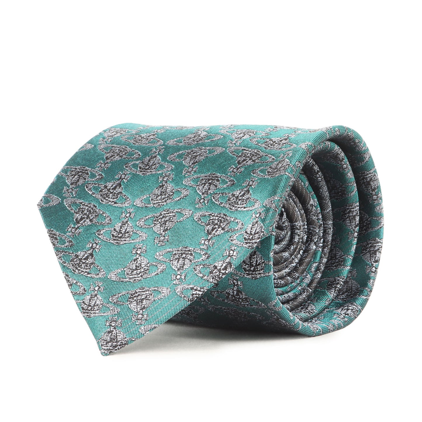 グラデーション オーブ ジャガード シルク ネクタイ / ACCESSORIES MADE IN ITALY