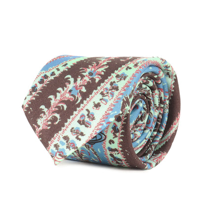 ジオメトリック ジャガード シルク ネクタイ / ACCESSORIES MADE IN ITALY